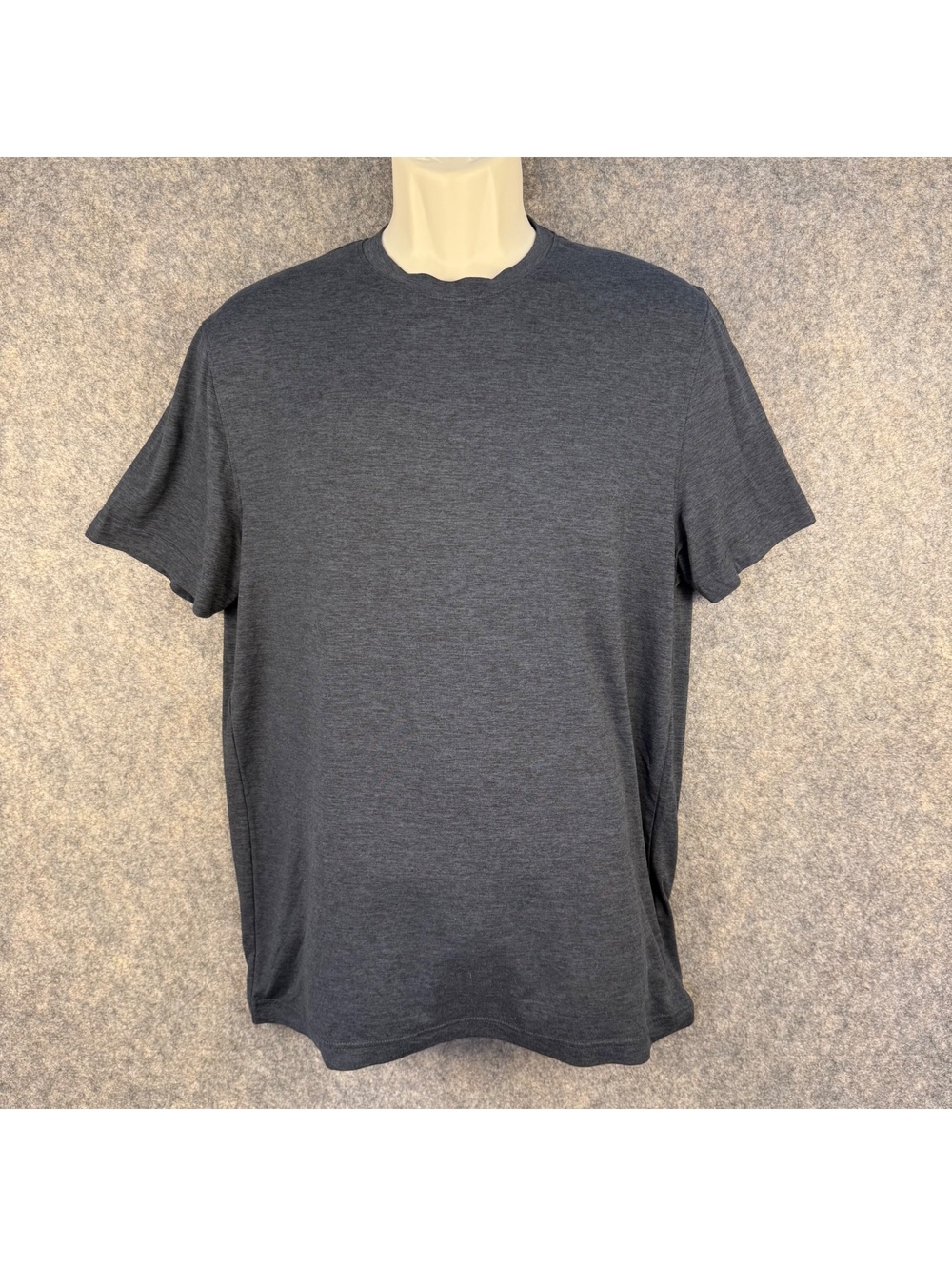 Leg3nd Inspire Athletics T Shirt Heather Dark Gray Men Size Large Stretch 771